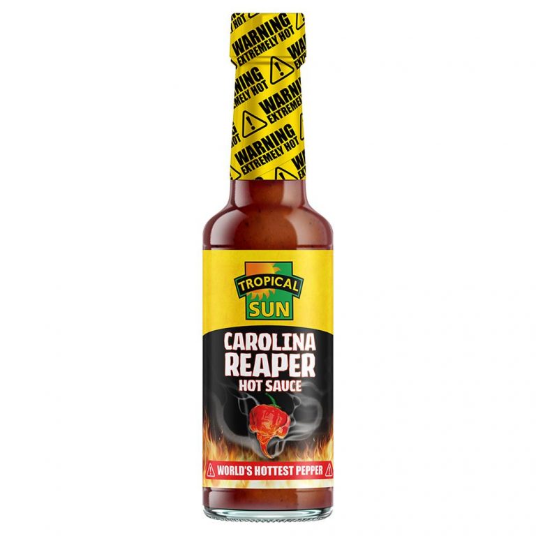 Tropical Sun Carolina Reaper Hot Sauce 148ml – Authentic Ja Foods