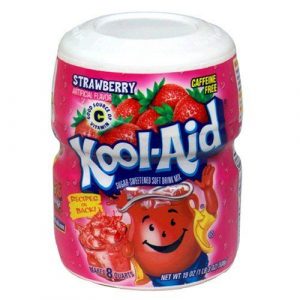 Kool Aid Strawberry Drink Mix Tub 538g