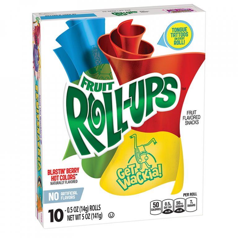 Betty Crocker Fruit Roll Ups Blastin’ Berry Hot Colors 141g – Authentic ...