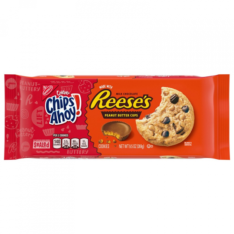 Chips Ahoy! CHEWY Reese’s Peanut Butter Cup Cookies 269g Authentic Ja