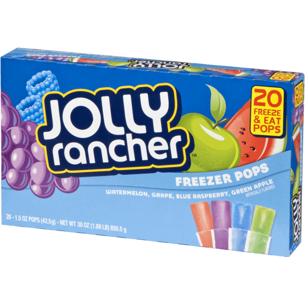 Jolly Rancher Freezer Pops 850g Authentic Ja Foods