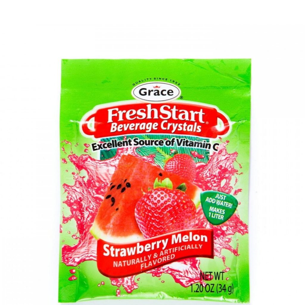 Grace Fresh Start Strawberry Melon 34g Authentic Ja Foods