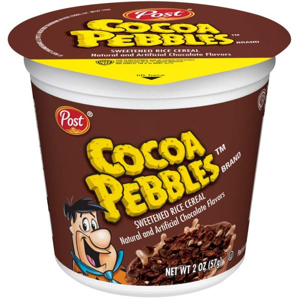Cocoa Pebbles Cereal Cup 56g Authentic Ja Foods