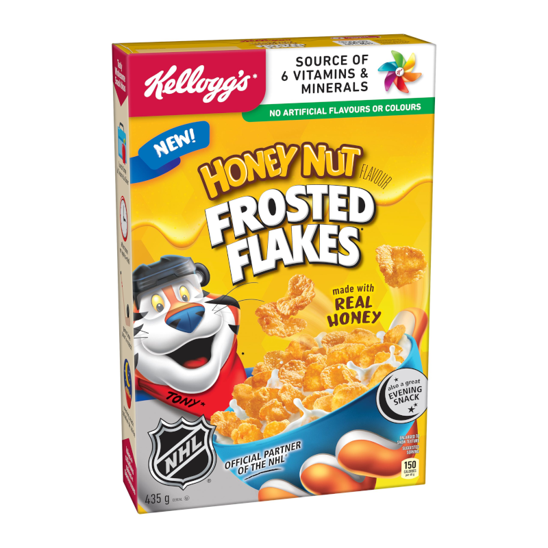 Kelloggs Honey Nut Frosted Flakes 435g Authentic Ja Foods 0457