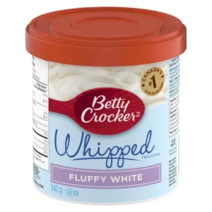 Betty Crocker Whipped Fluffy White Frosting 340g